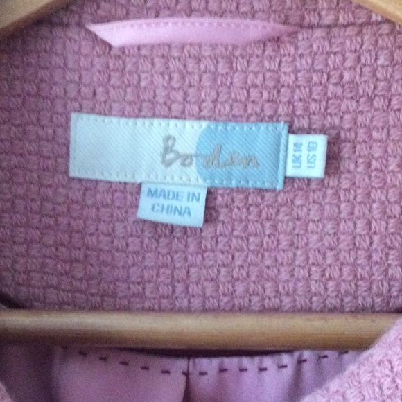 Boden Mauve Pea Coat for Women - Picture 2 of 8